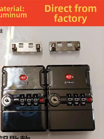 Bagāžas slēdzenes piederums ar paroli – ABS materiāls, pret zādzību, 2024. gada pavasaris, universāls somu piederums