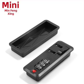 Bagāžas drošības slēdzene ar paroli — plastmasa, bagāžas piederumi, fiksēta paroles