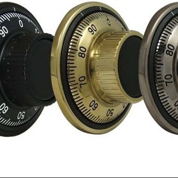 Сейф механичен кодов замък DT-100, цинков корпус, за сейфи, дебелина на заключващия прът 8 мм, разстояние между пръчките 8 мм