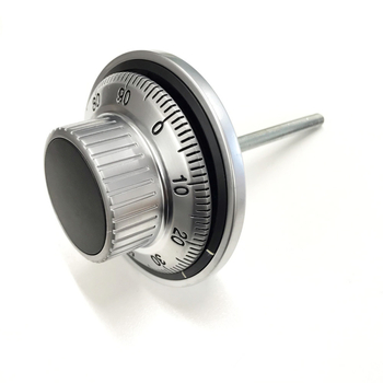 Сейф механичен кодов замък DT-100, цинков корпус, за сейфи, дебелина на заключващия прът 8 мм, разстояние между пръчките 8 мм