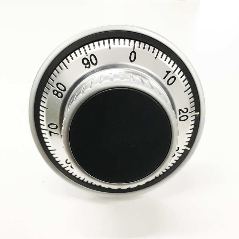 Сейф механичен кодов замък DT-100, цинков корпус, за сейфи, дебелина на заключващия прът 8 мм, разстояние между пръчките 8 мм