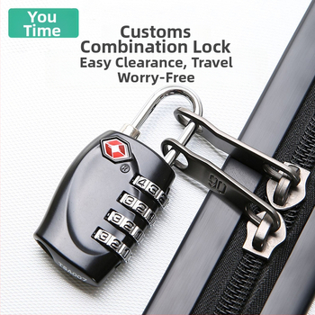 TSA paroles bagāžas slēdzene – pretzādzības slēdzene, korpuss no cinka sakausējuma/ABS, TSA330/TSA338