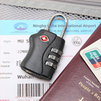 TSA paroles bagāžas slēdzene – pretzādzības slēdzene, korpuss no cinka sakausējuma/ABS, TSA330/TSA338