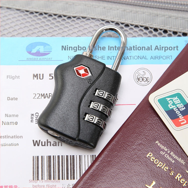 TSA paroles bagāžas slēdzene – pretzādzības slēdzene, korpuss no cinka sakausējuma/ABS, TSA330/TSA338