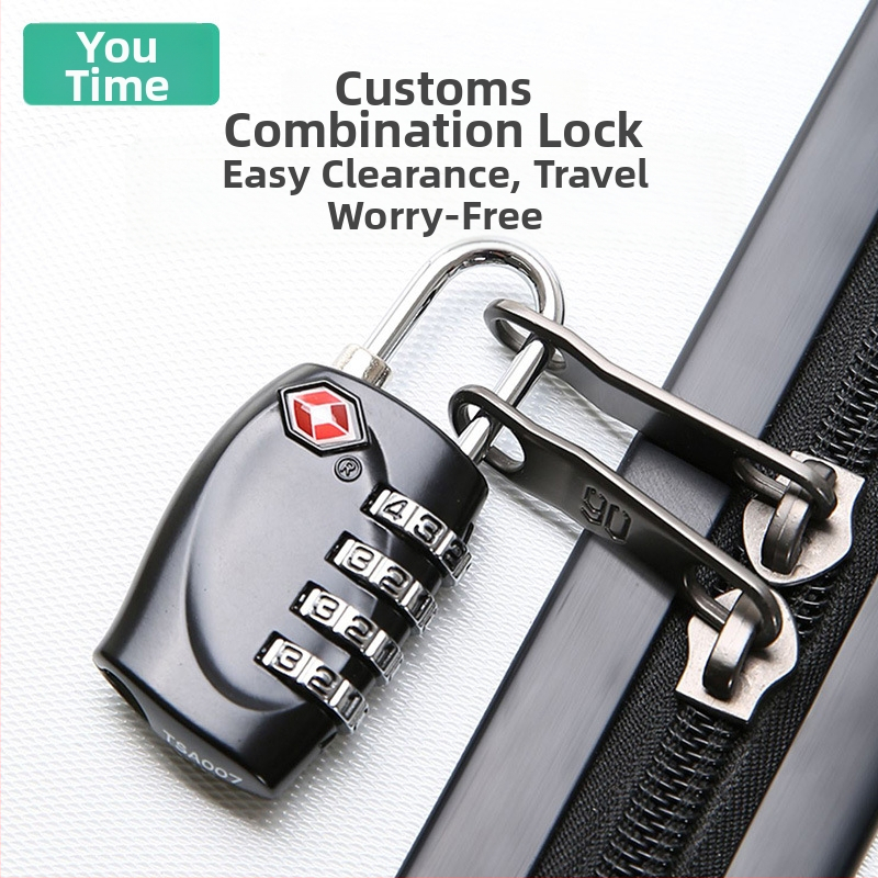 TSA paroles bagāžas slēdzene – pretzādzības slēdzene, korpuss no cinka sakausējuma/ABS, TSA330/TSA338