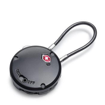 TSA007 bőröndzár - Customs lock sorozat, cinkötvözet, anime mintázat, lopás elleni védelem