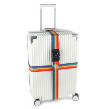 Curea de bagaje poliester — marcă privată, stil de călătorie de relaxare, accesorii pentru bagaje, reduce greutatea bagajelor