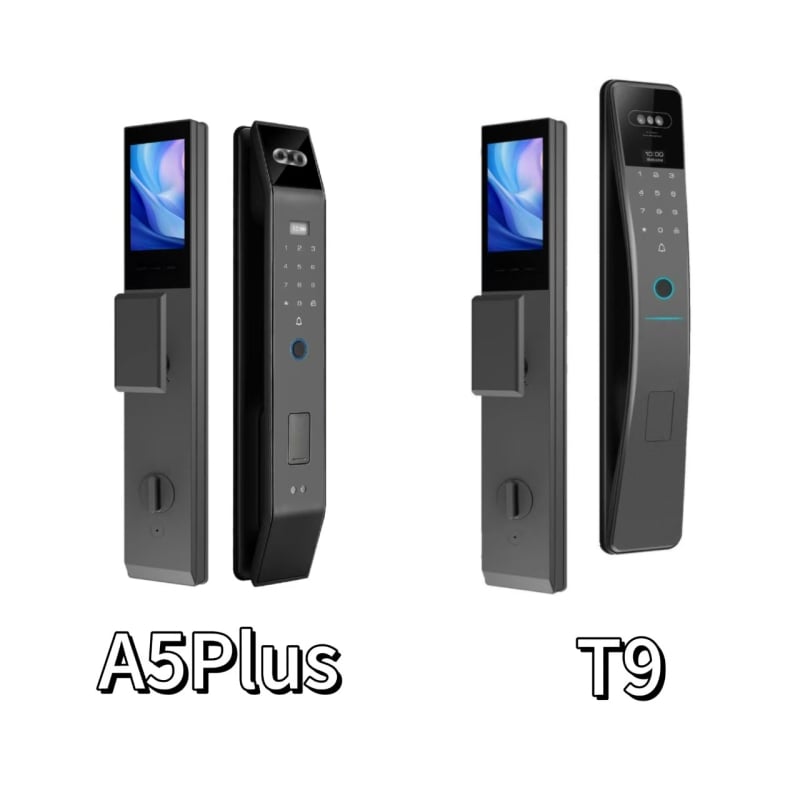 Brava s otiskom prsta T9, aluminijska legura, za sigurnosna vrata, marka Lock Drop / Finger Multi-Star