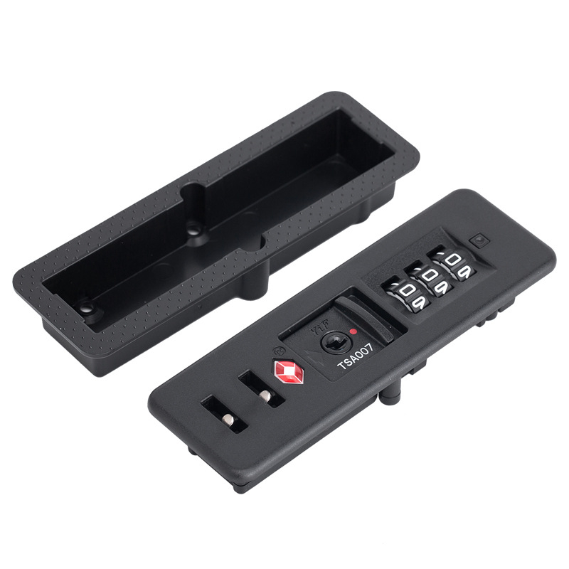 HD-108A ABS poggyász zár jelszóval, TSA 16032 – beépített, kopásálló