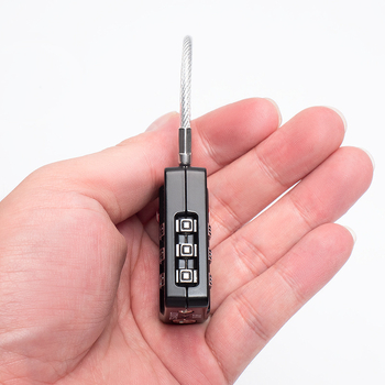 Bőröndzár TSA19002, cinkötvözet, anti-theft funkció, Yongfeng