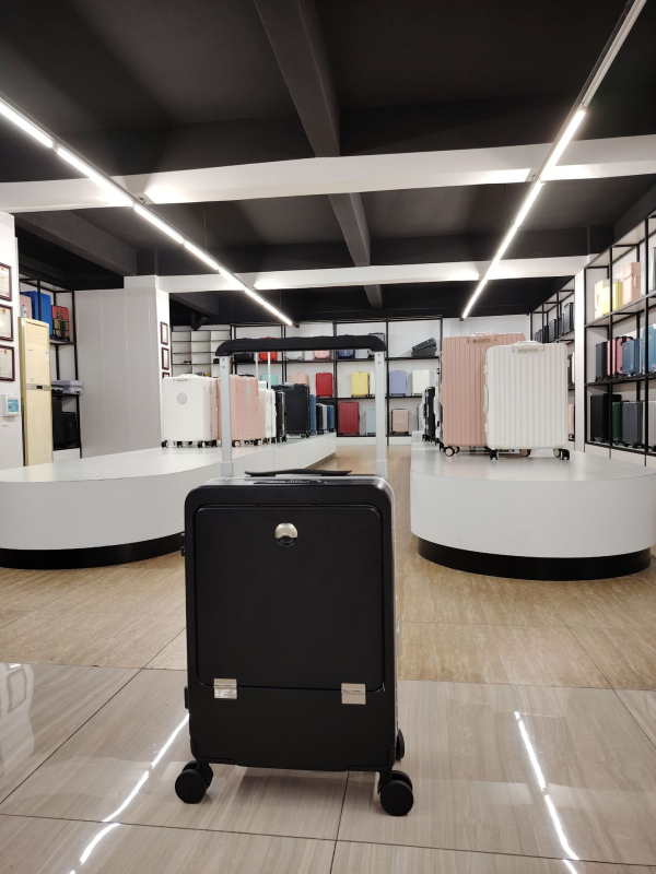 Putnički kovčeg s aluminijskim okvirom, PC kućište, USB priključak, TSA lozinka, univerzalni kotači – Jin Xiangmei