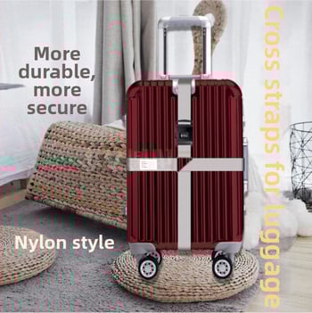 Curea din nylon pentru bagaje cu protecție împotriva furtului și rezistență la cutremure, lansare primăvară 2023