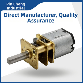 DC motor s kefkou, model 12-N10; 3–6 V; 59–61 rpm; 0,042–0,047 Nm