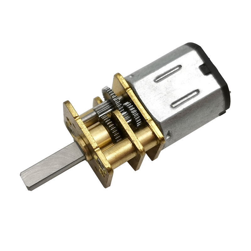 четков DC мотор, модел 12-N10; 3–6 В; 59–61 об/мин; 0,042–0,047 Нм