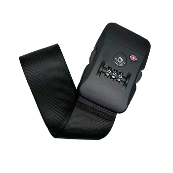 Нейлонова каишка за багаж с едночастова конструкция и заключване с парола