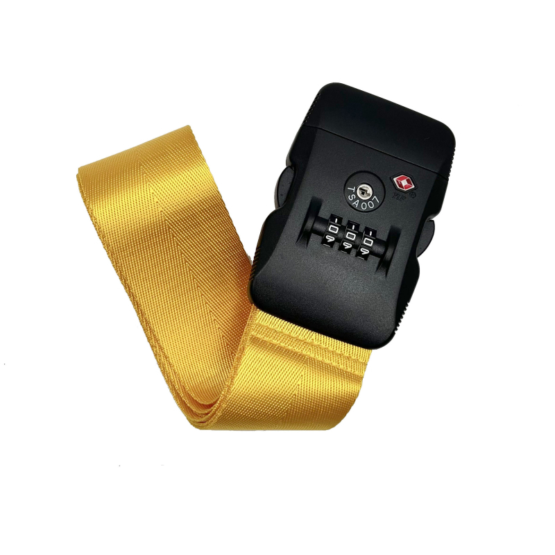 Нейлонова каишка за багаж с едночастова конструкция и заключване с парола