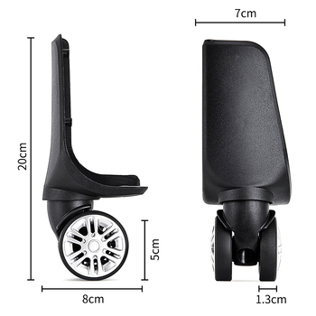 Bohao Bh-198 PP bagāžas ritenis — klusais divrindu universālais ritenis koferiem (Finding Nemo sērija)