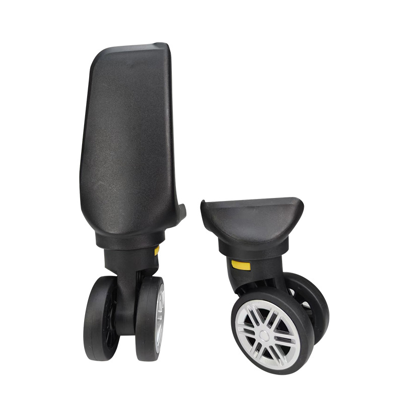 Pagasi universaalsed rattad, eemaldatav kahe rataga disain, pehmed kummist vaiksed rattad, plastik