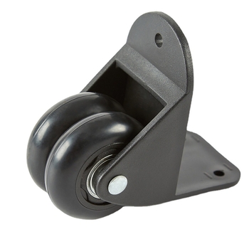 Roată direcțională cu două roți pentru bagaje și genți de cosmetică, silențioasă și rezistentă la uzură, din plastic, 0,13 kg