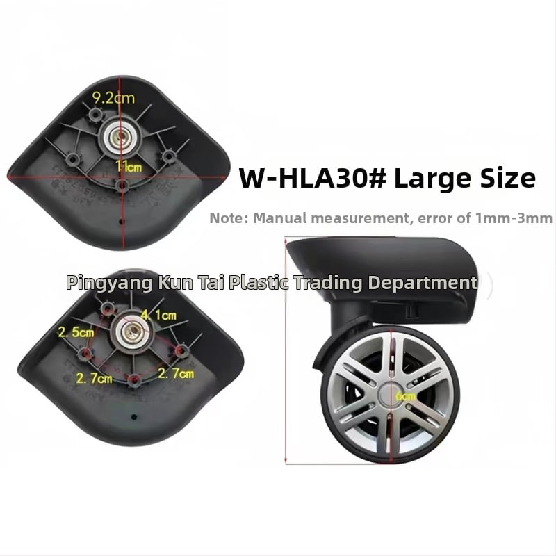 ABS-materjalist reisikohvri ratas – vaikne, kulumiskindel, universaalne asendusratas