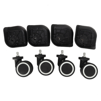 Roți pentru bagaje — detașabile, universale; model 140107D, brand Also Pavilion, serie Removing wheel, material plastic/nylon, ultra-ușoare, rezistente la uzură, absorbție a șocurilor