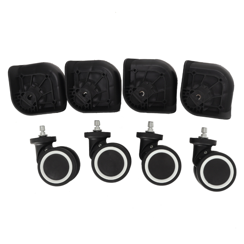 Roți pentru bagaje — detașabile, universale; model 140107D, brand Also Pavilion, serie Removing wheel, material plastic/nylon, ultra-ușoare, rezistente la uzură, absorbție a șocurilor