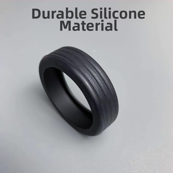 Protecție din silicon pentru roțile valizei, model cu dungi – reduce sarcina, Pinmu