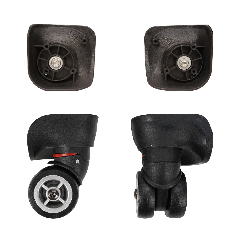 Roți pentru bagaje, rotire la 360°, funcționare silențioasă — qiannizou, PP, finisaj neted, rezistente la uzură, Primăvară 2025