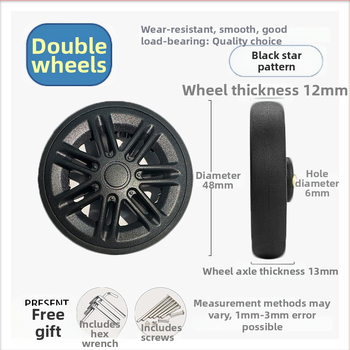 Roată de valiză universală – cupru, înlocuire, accesorii bagaje