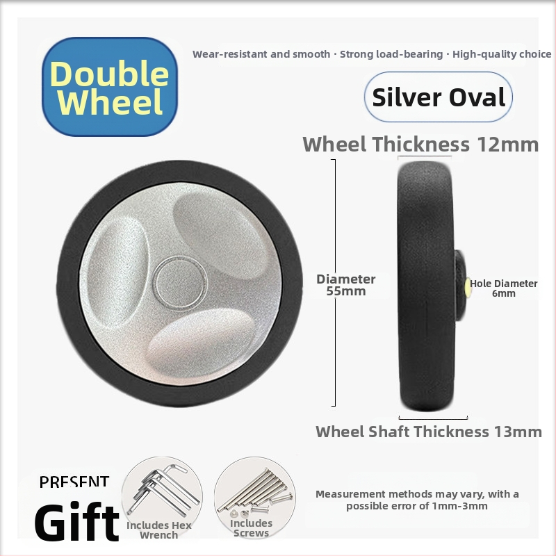 Universaalne kohvri rattas – asendusratas, materjal copper, reisitarvikud