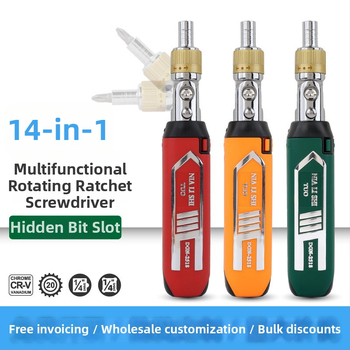 Zhanyi hardware Комплект трещоткови отвертки – изолирани, максимален въртящ момент 3.5 N·m, CR-V стоманени върхове