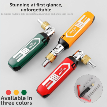 Zhanyi hardware Комплект трещоткови отвертки – изолирани, максимален въртящ момент 3.5 N·m, CR-V стоманени върхове