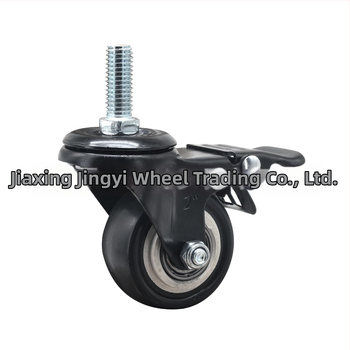 Roată pentru bagaje cu rotire și frână, dimensiune șurub personalizată, material PP, marcă L.w