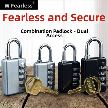 Încuietoare cu cod de 4 cifre, din aliaj de zinc, pentru dulapuri și bagaje