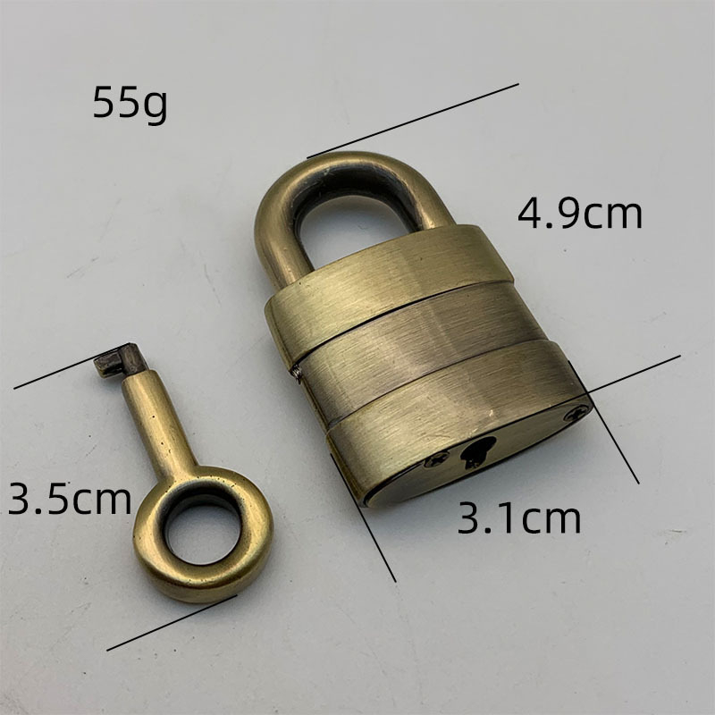 Brava za torbe — metalni hardver, marka Xiao Brigade, model Padlock