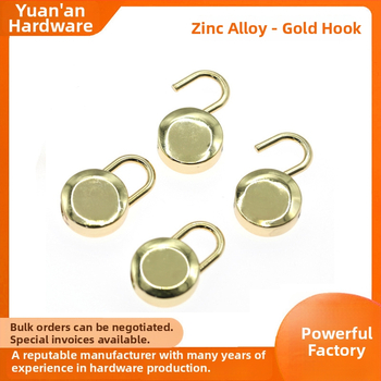 Somu piederumi: Apaļš slēdzis un cinko sakausējuma pakaramais; pielāgota apstrāde; piemērots ceļojumu somām un sieviešu somām