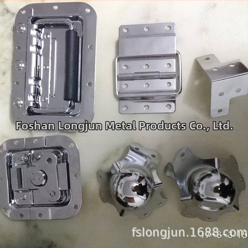 A042 četrgalvu slēdzene priekš alumīnija kastēm un juvelierkastēm, Long Jun, pielāgojams