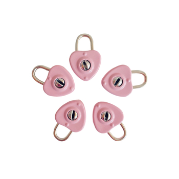 Sirds formas metāla slēdzene, modelis 1652, zīmols Mountains and Rivers, piemērota bagāžai, dienasgrāmatai un DIY aksesuāriem