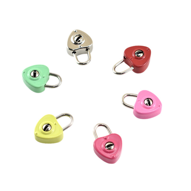 Sirds formas metāla slēdzene, modelis 1652, zīmols Mountains and Rivers, piemērota bagāžai, dienasgrāmatai un DIY aksesuāriem