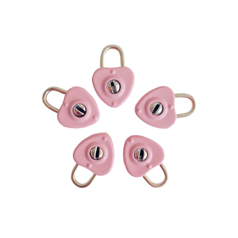 Sirds formas metāla slēdzene, modelis 1652, zīmols Mountains and Rivers, piemērota bagāžai, dienasgrāmatai un DIY aksesuāriem