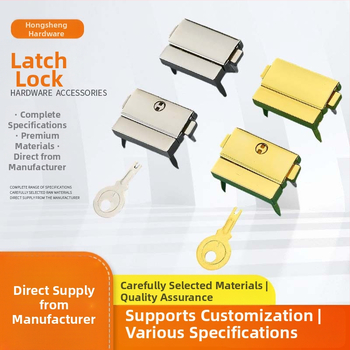 Mortīses slēdzene, cinka sakausējums, ar kājiņām, Hongsheng zīmols, privāta zīmola pieejama