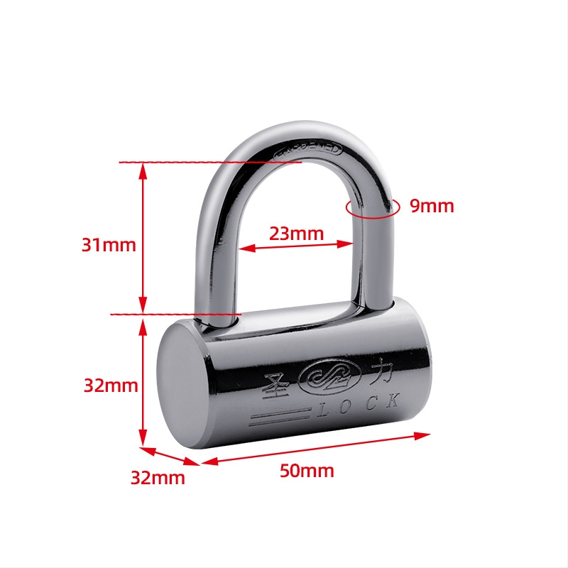 Domový zámok Hammer Lock - Železné telo, Značka Wenyou, Viacúčelové využitie, Moderný minimalistický štýl
