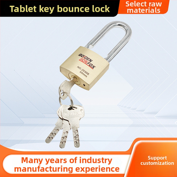 Zámok Tablet Key Bounce Lock – meďný jadro, pre domáce použitie, moderný minimalistický štýl, model Tablet Key Bounce Lock