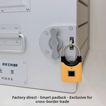 Биометрично заключване за шкафове SKG-555B, 10 отпечатъка, над 100000 отключвания, време на сканиране <1 сек, захранване DC