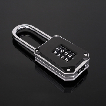 Încuietoare numerică cu 4 cifre pentru ușile dulapurilor de la sala de sport NF005E – aliaj de zinc, grosime tijă 6,8 mm, spațiere între bare 22 mm