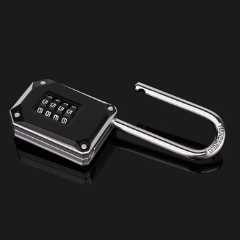 Încuietoare numerică cu 4 cifre pentru ușile dulapurilor de la sala de sport NF005E – aliaj de zinc, grosime tijă 6,8 mm, spațiere între bare 22 mm