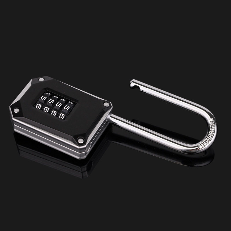 Încuietoare numerică cu 4 cifre pentru ușile dulapurilor de la sala de sport NF005E – aliaj de zinc, grosime tijă 6,8 mm, spațiere între bare 22 mm