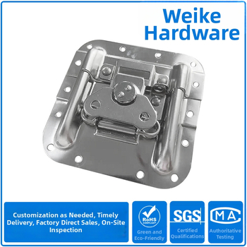 Nerūsējošā tērauda leptirslēdzis bagāžai – bez caurumiem, logotipa druka iespējama, mūsdienīgs minimālisma stils