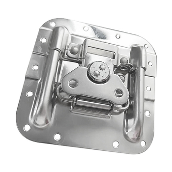 Nerūsējošā tērauda leptirslēdzis bagāžai – bez caurumiem, logotipa druka iespējama, mūsdienīgs minimālisma stils