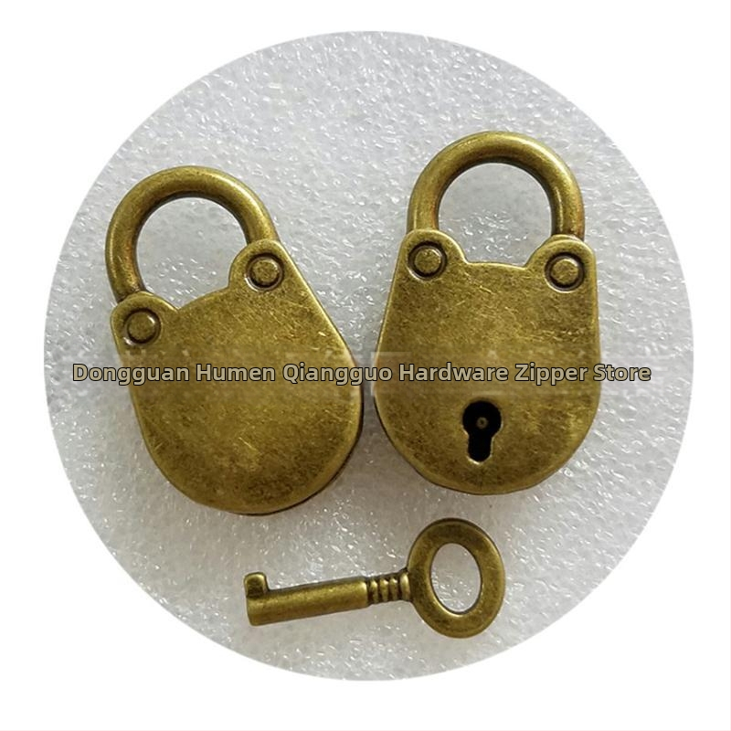 Vintage lāču slēdzene, vidējais modelis, Xinrui zīmols, DIY rotaslietu izgatavošanai, licencēta privātā zīmola